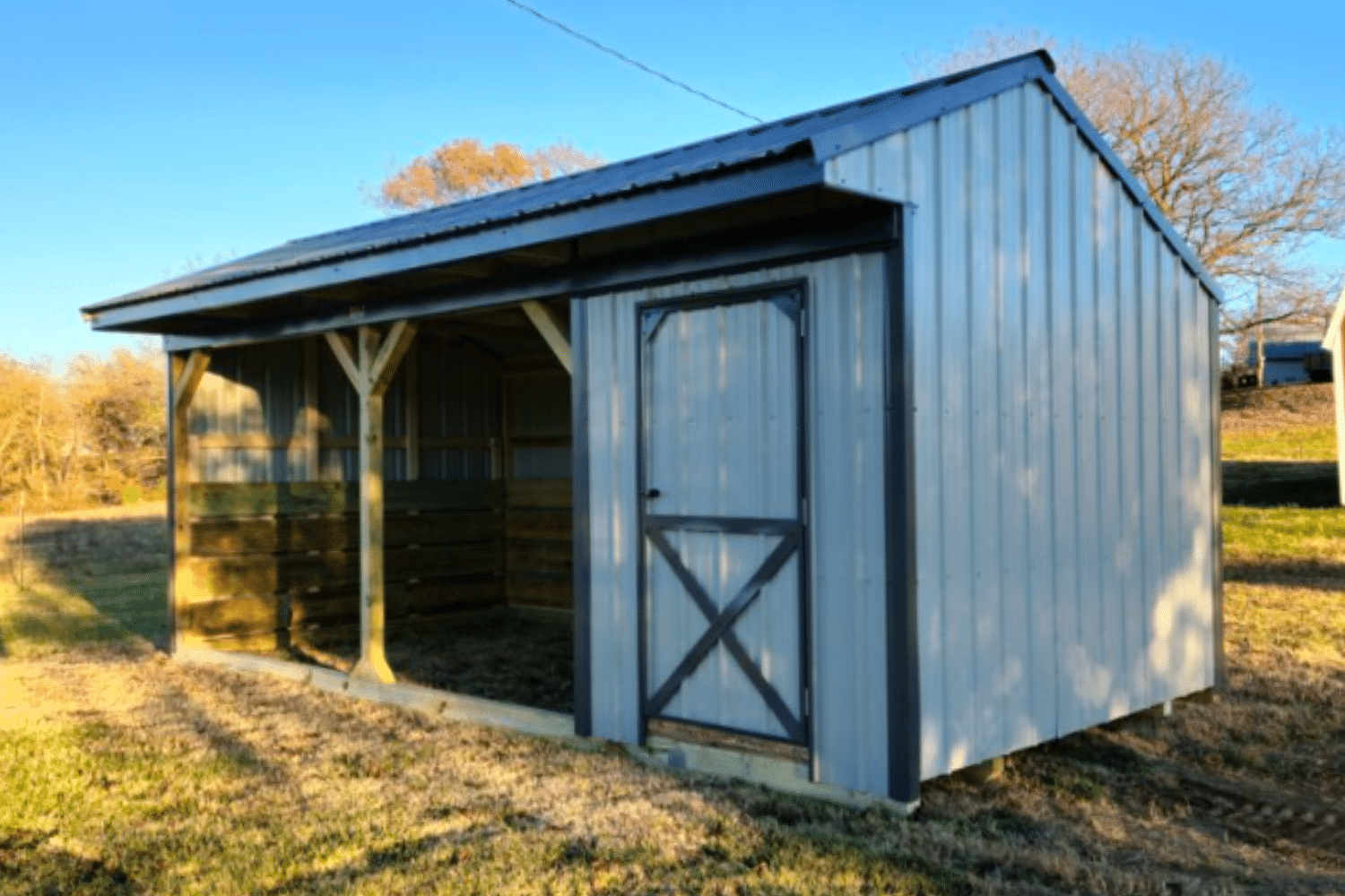 Loafing Shed Sizing Guide For AR, MO, KS & OK
