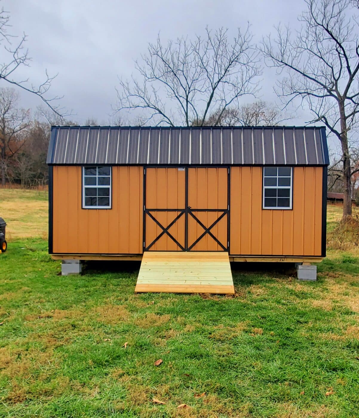 highwall shed for sale in arkansas, missouri, kansas, and oklahoma from ozark premier buildings