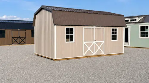 12x20 Highwall Lofted Barn