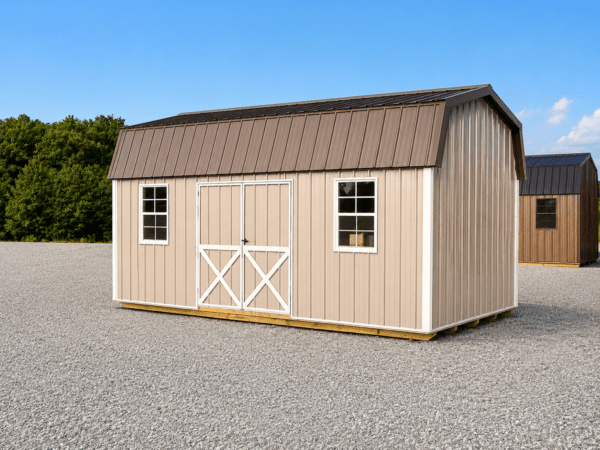12x20 Highwall Lofted Barn