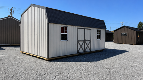 14x24 Highwall Lofted Barn