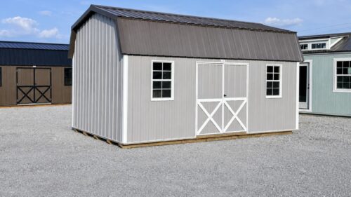 12x20 Highwall Lofted Barn