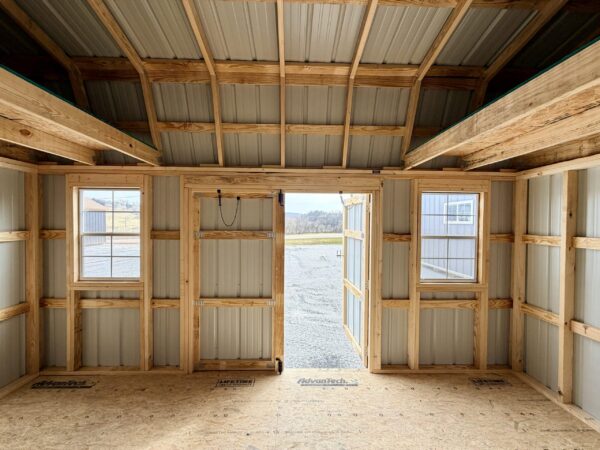 Highwall Lofted Barn 10x16