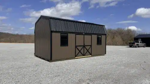 12x20 Highwall Lofted Barn
