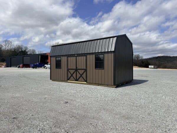 12x20 Highwall Lofted Barn
