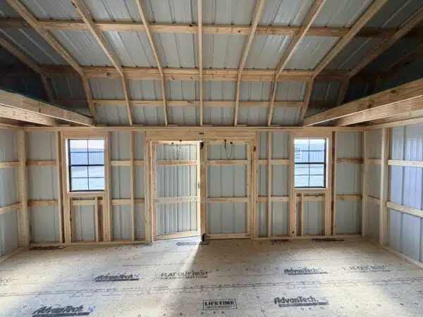 12x20 Highwall Lofted Barn