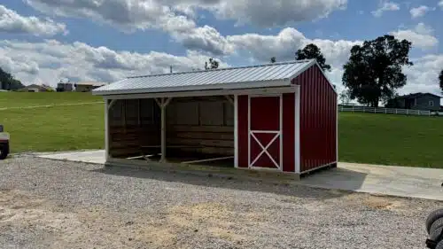 10x24 Animal Shelter (Built Strong)