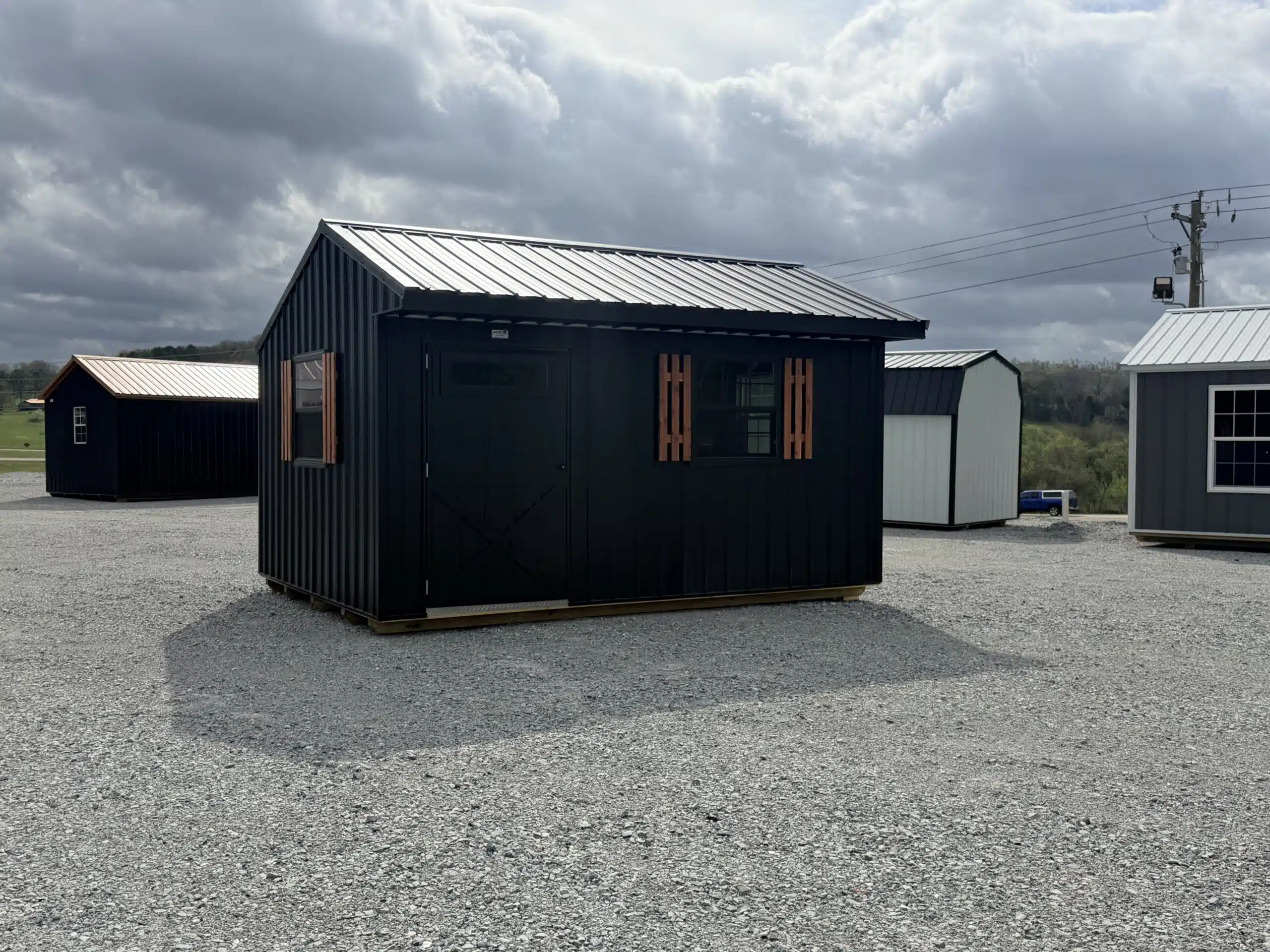 12x16 Garden Shed — past Ozark building