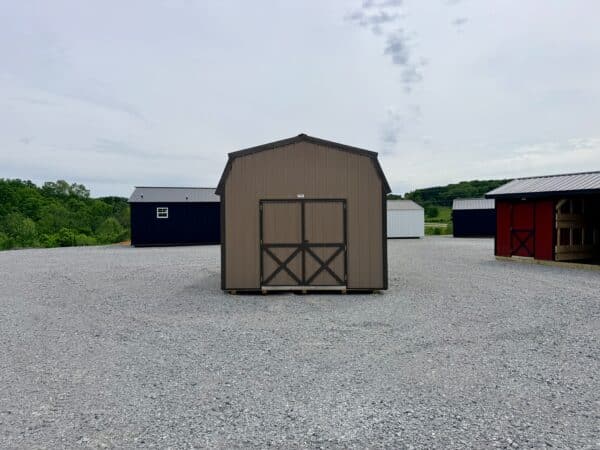 12x16 Highwall Lofted Barn
