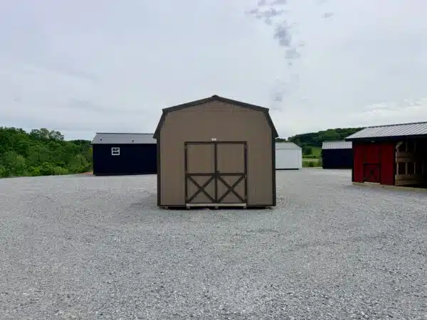 12x16 Highwall Lofted Barn