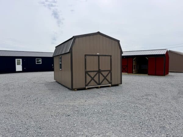 12x16 Highwall Lofted Barn