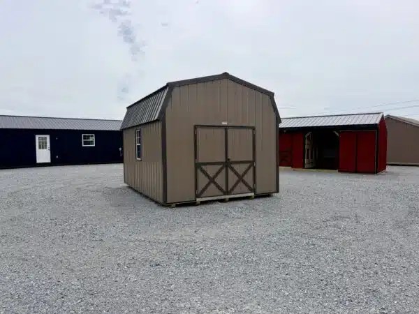 12x16 Highwall Lofted Barn