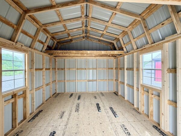 12x16 Highwall Lofted Barn
