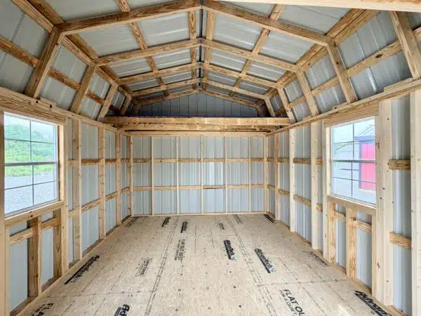 12x16 Highwall Lofted Barn