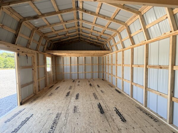 14x24 Highwall Lofted Barn