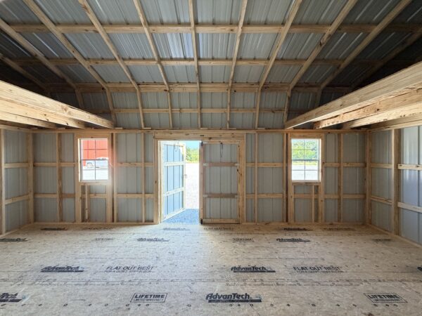14x24 Highwall Lofted Barn