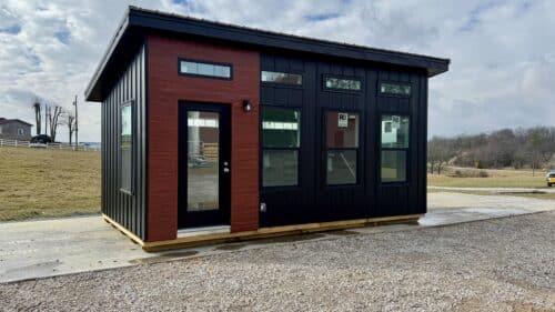 12x20 Finished Urban Shed