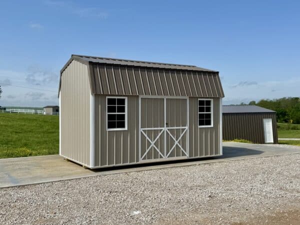 10x16 Highwall Lofted Barn (Your Accumulation Cache)