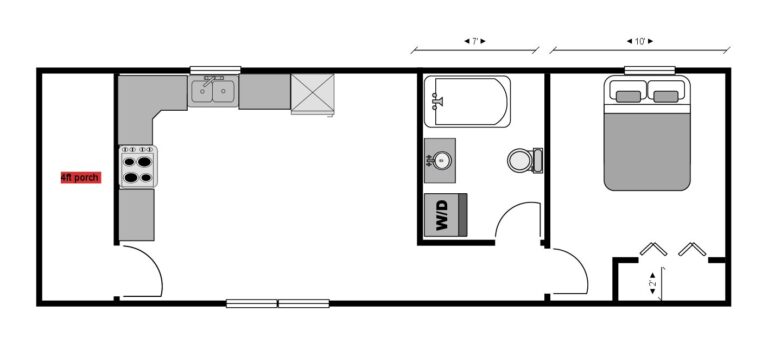Sweet Escape example floor plan thumbnail