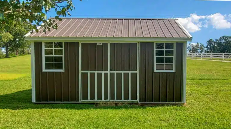 brown metal shed for sale near Little Rock AR